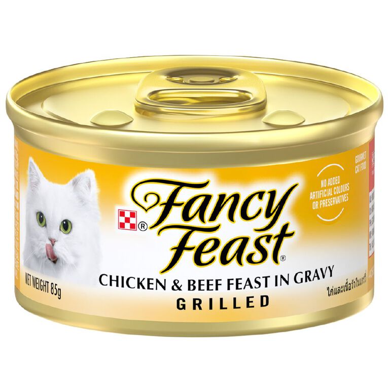 Fancy Feast Wet Cat Food Grilled Chicken & Beef 85g 85g