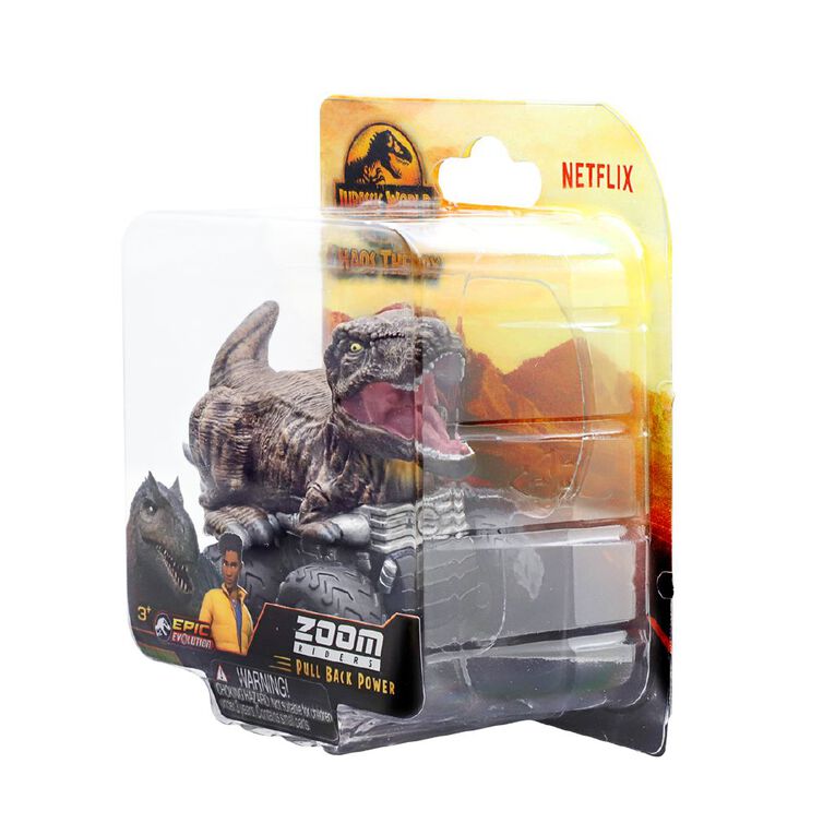 Jurassic Zoom Riders Chaos Theory Assorted, , hi-res