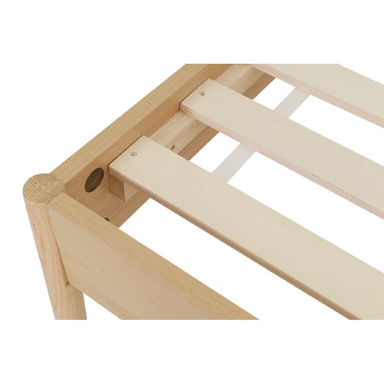 Living & Co Emerson Bedframe Natural Queen, , hi-res