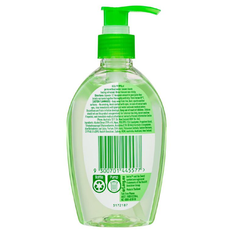 Dettol Hand Sanitiser 200ml, , hi-res