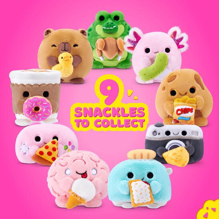 Zuru Snackles Core Non Licensed Plush Series 2 8 Inch Assorted, , hi-res