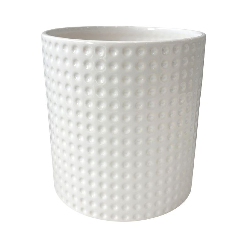 Northcote Pottery Axton 15cm Design 2 White, , hi-res