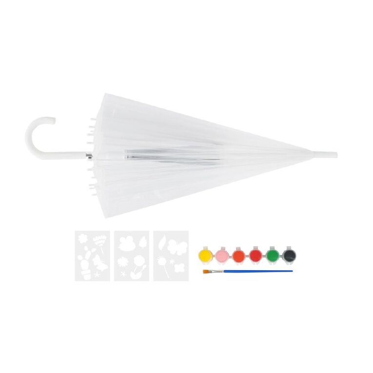 Uniti Craft Kids Paint Your Own Umbrella Set, , hi-res