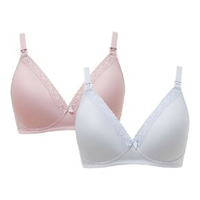 H&H Women's T-shirt Maternity Bra 2 Pack