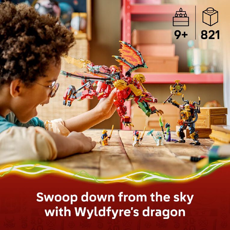 LEGO Ninjago Wyldfyres Fire Dragon 71868, , hi-res