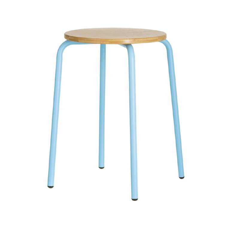 Living & Co Stool with legs Multi-Coloured, , hi-res