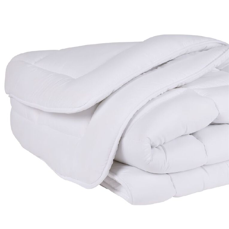 Living & Co 800gsm Microfibre Duvet Inner White King, , hi-res