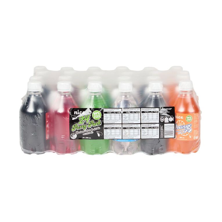 Nice Mixed Tray 99% Sugar Free Soft Drink 24 x 350ml, , hi-res