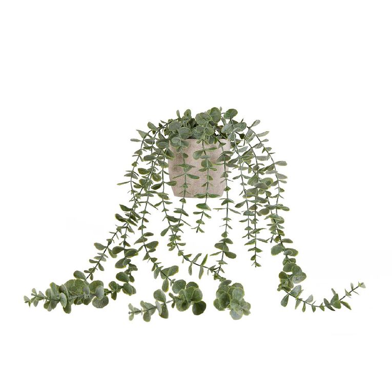 Living & Co Artificial Trailing Plant in Concrete Pot, , hi-res