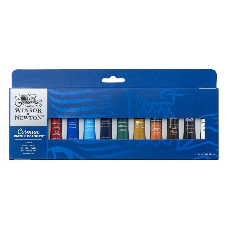 Winsor & Newton Cotman Watercolour 8ml Set 12, , hi-res