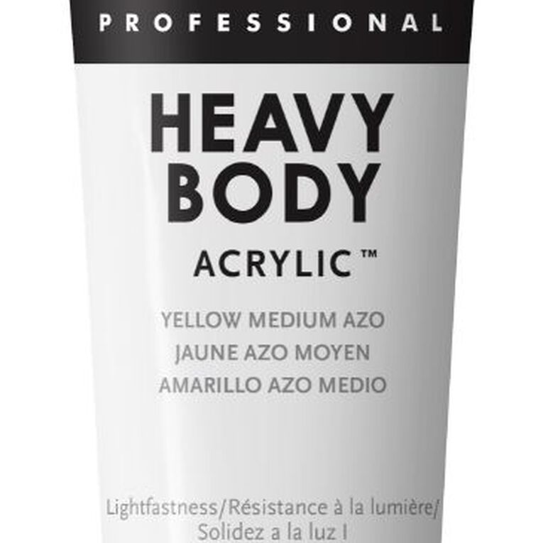 Liquitex Heavy Body Acrylic 59ml Medium Azo Yellow, , hi-res