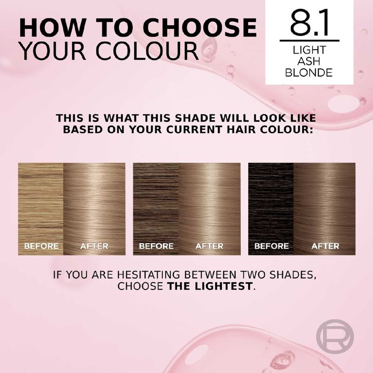L'Oreal Paris Excellence Creme Hair Colour Ash Blonde 8.1, , hi-res