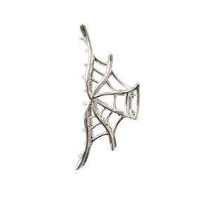 Scarehouse Spiderweb Metal Claw Clip