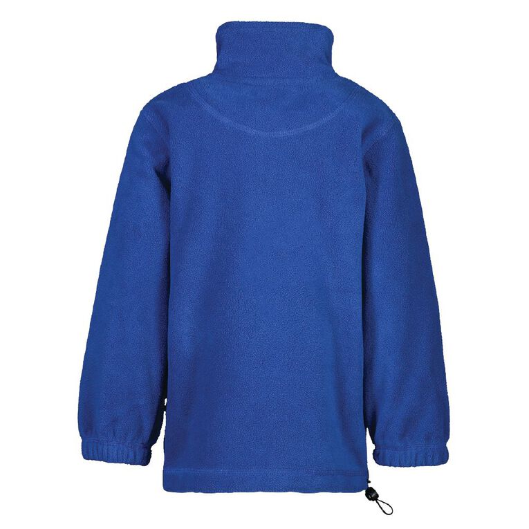 Schooltex Greymouth Main Polar Fleece Top with Embroidery, Royal, hi-res