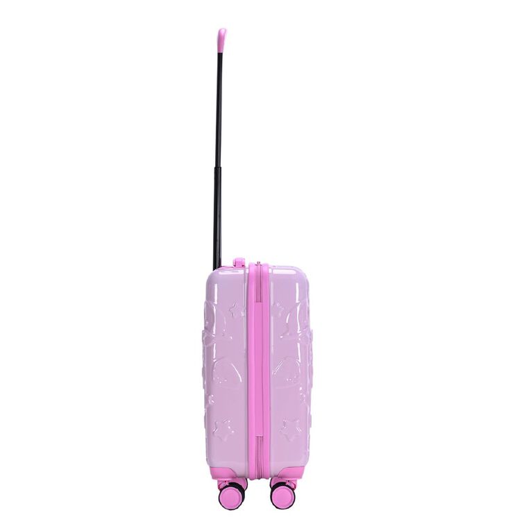 Wander Kids Kids 52cm Embossed Suitcase Unicorn Pink, , hi-res