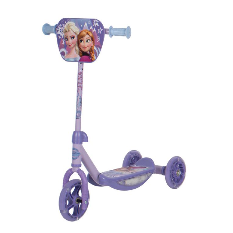Frozen 3 Wheel Electro Light Preschool Scooter, , hi-res