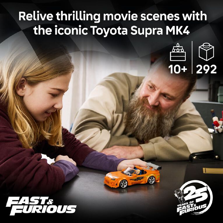 LEGO Speed Champions The Fast and The Furious Toyota Supra MK 77260, , hi-res