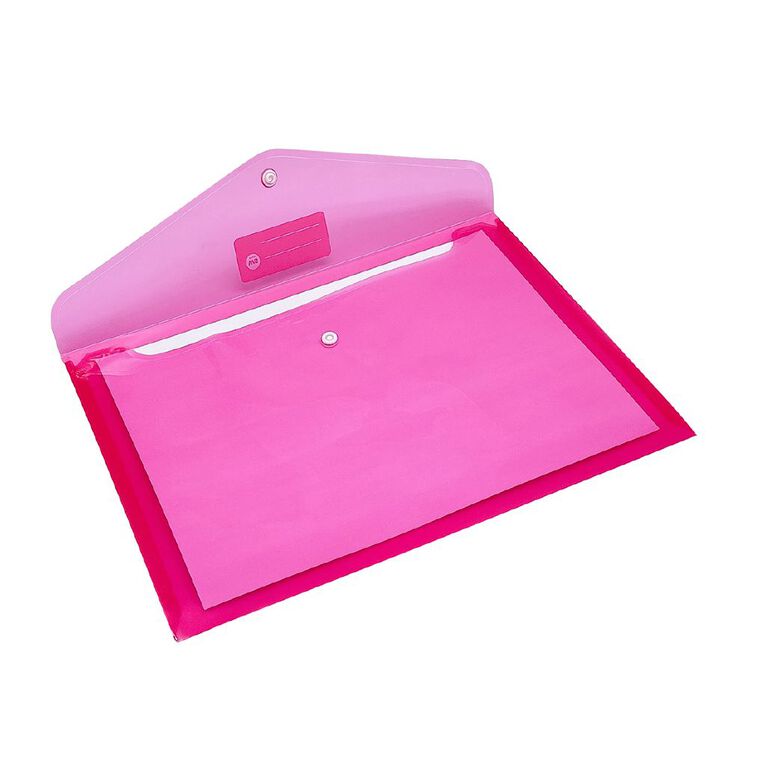WS Colour Pop Document Wallet Dome Pink, , hi-res