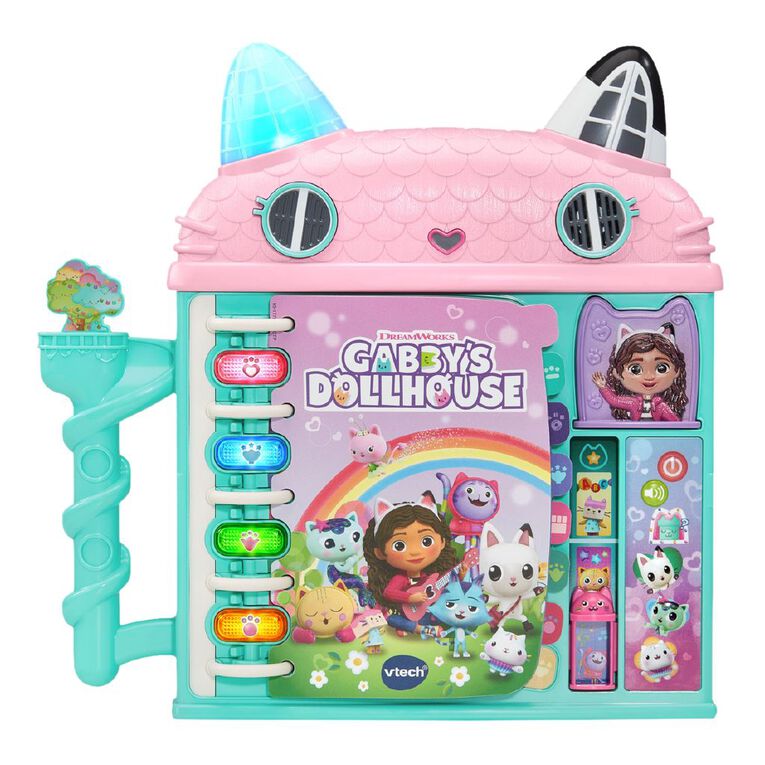 Vtech Gabbys Cat-a-Vator Discovery Book, , hi-res