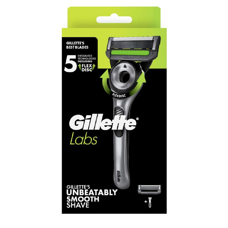Gillette Labs with Exfoliating Bar Razor For Men, , hi-res