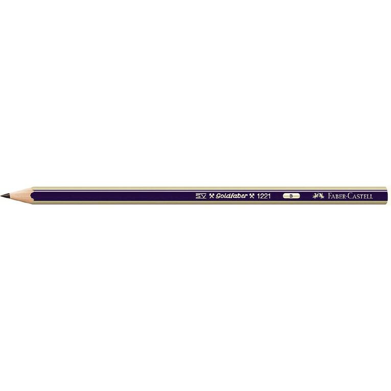 Faber-Castell Pencil Goldfaber B Loose Black, , hi-res