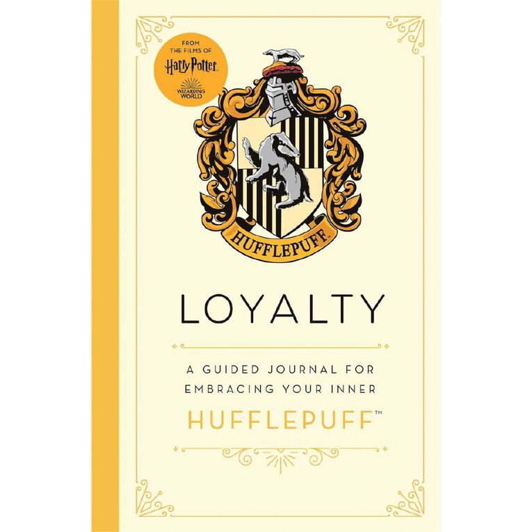 Harry Potter Huffelpuff Guided Journal: Loyalty, , hi-res