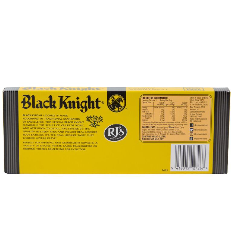 Black Knight Licorice Assortment 250g, , hi-res