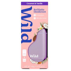 Wild Deo Stick Coconut Vanilla Purple Starter Pack 40g