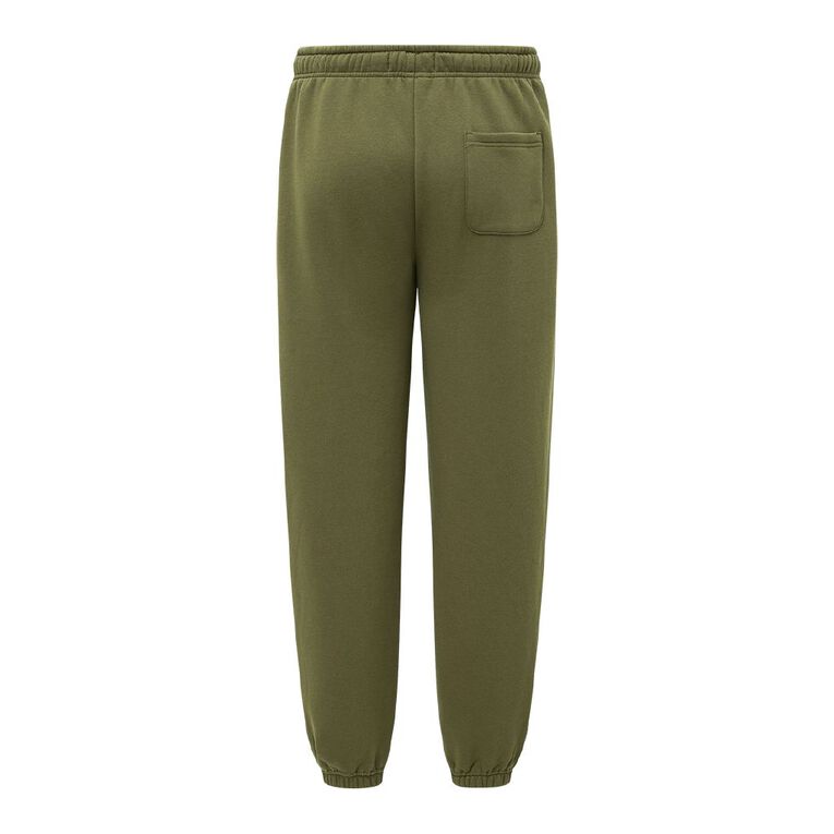 Garage Men's Cuff Track Pants Graphic, Green Dark, hi-res