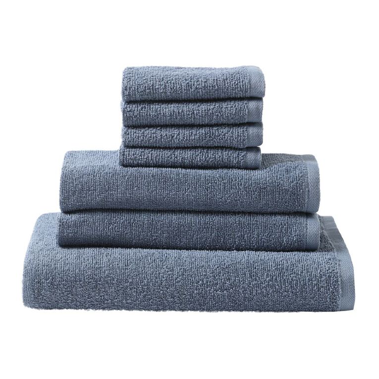Living & Co Everyday Bath Towel Blue, , hi-res