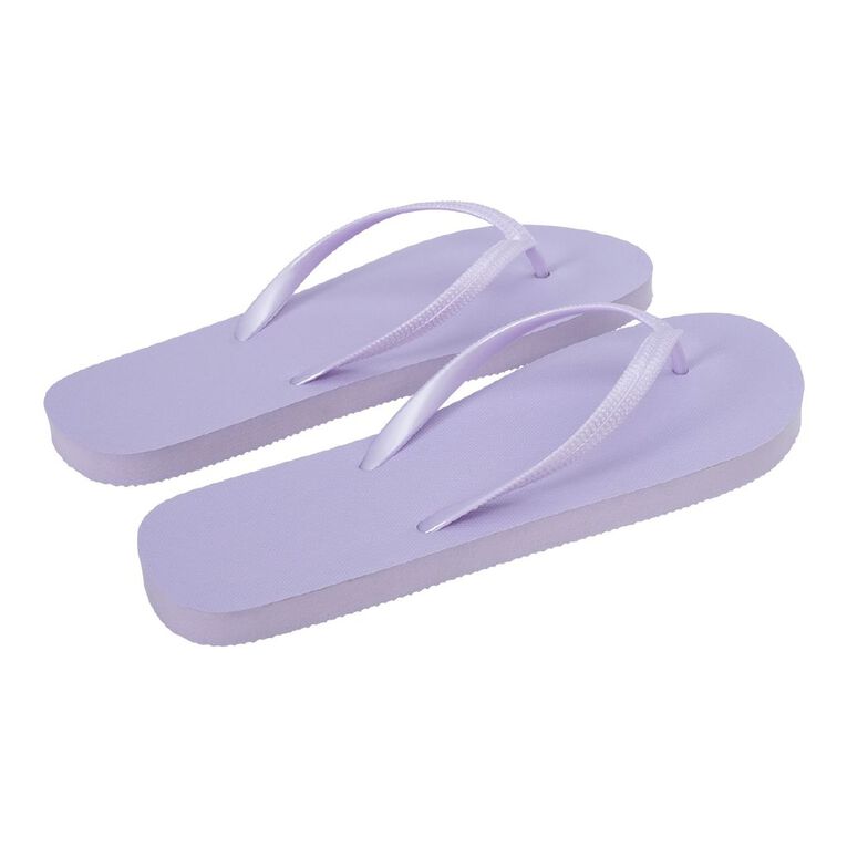 Women's Jandals, Lilac, hi-res