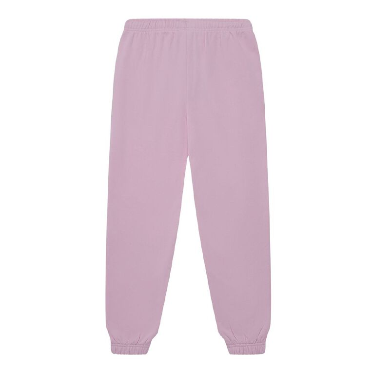 Young Original Printed Cuffed Trackpants, Pink Light, hi-res