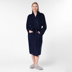 H&H Women's Coral Fleece Robe