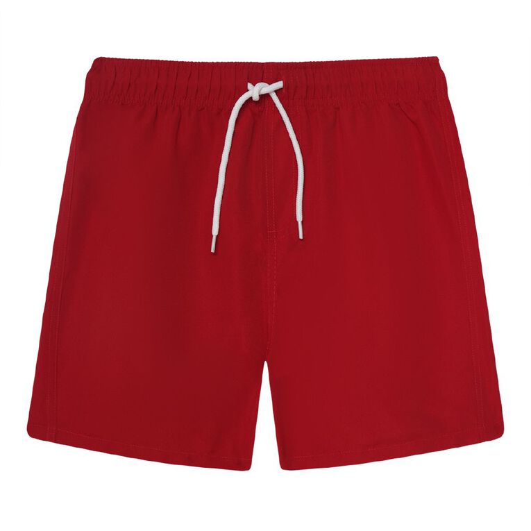 Young Original Microfibre Shorts, Red Mid, hi-res