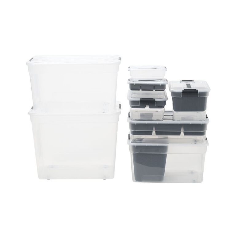Sort It Modular Storage Large Insert Tray Grey, , hi-res