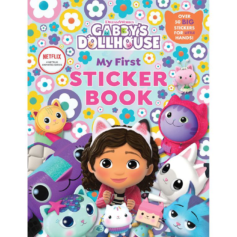 Dreamworks Gabby's Dollhouse My First Sticker Book, , hi-res