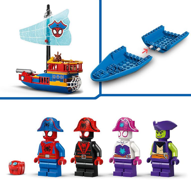 LEGO Spider-Man Team Pirate Ship 11208, , hi-res
