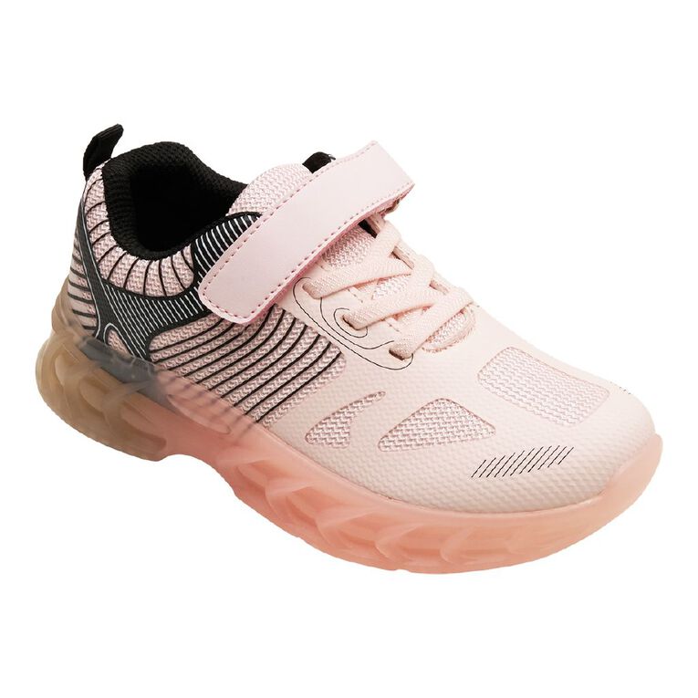 Active Intent Senior Kids' Honolulu Trainers, Pink, hi-res