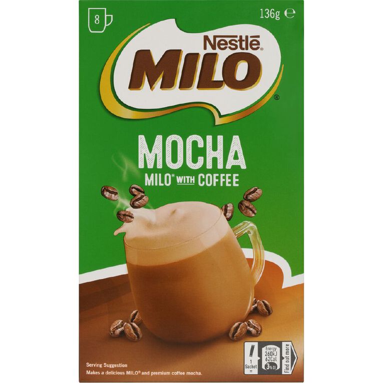 Nestle Milo Mocha 8 Pack, , hi-res
