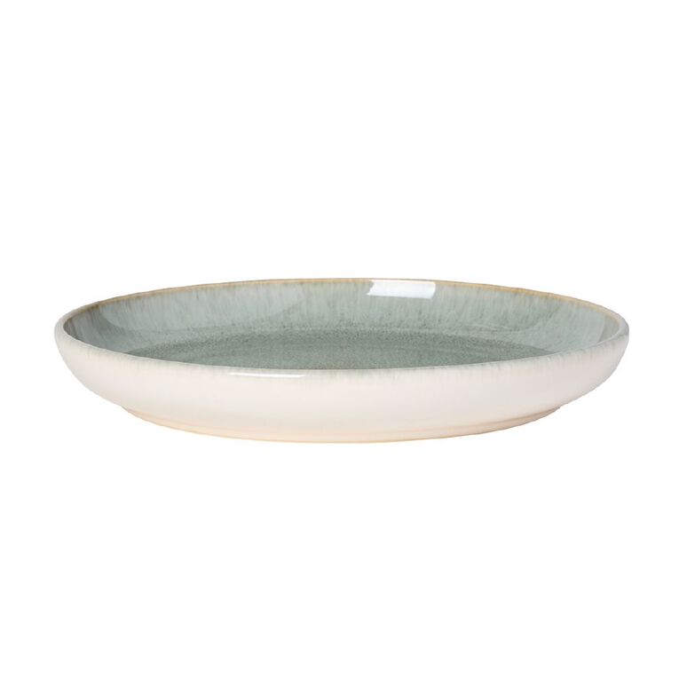 Living & Co Kai Glazed Side Plate Green, , hi-res