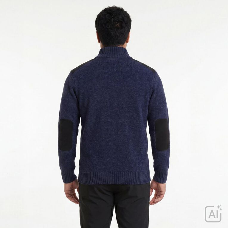 Back Country Adults' Wool Jumper, Blue Dark, hi-res