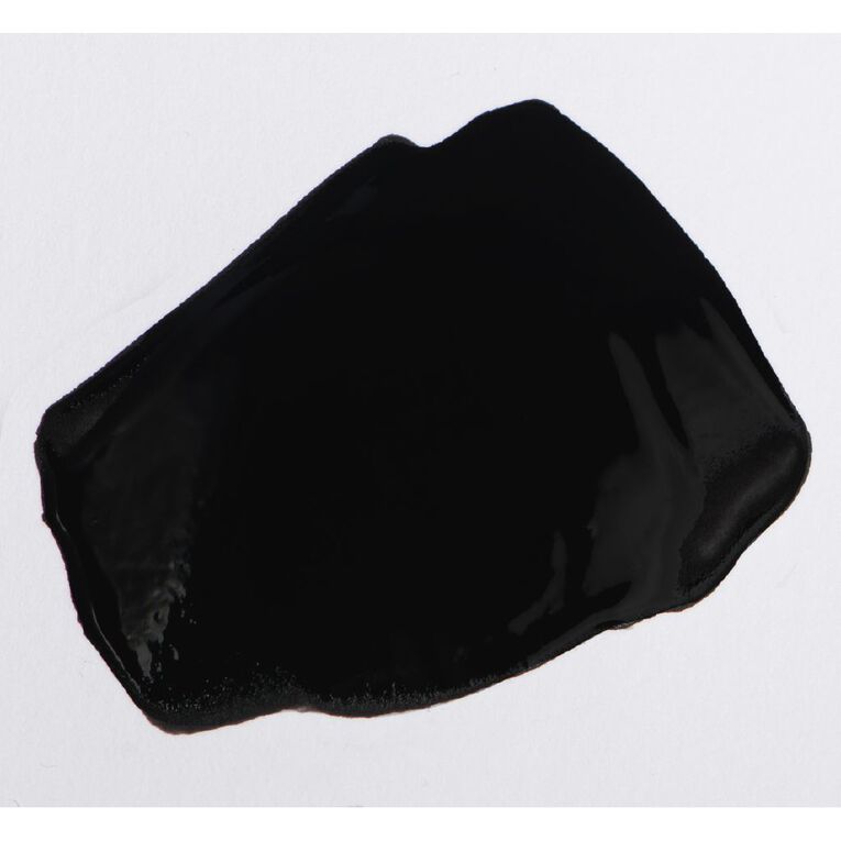 Jasart Smudgi Poster Paint Black 500ml, , hi-res