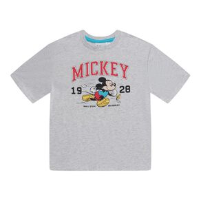 Mickey Mouse Preschool Printed Relaxed Tee