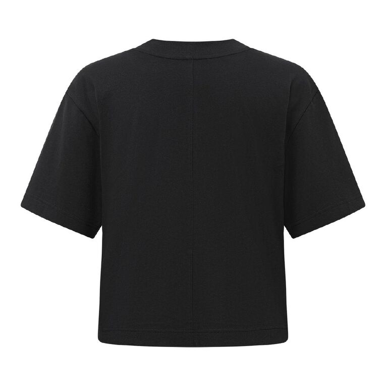 H&H Women's Short Sleeve Smart Tee, Black, hi-res