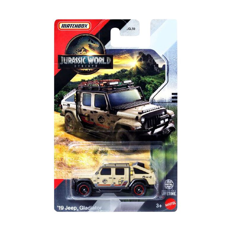 Matchbox Jurassic Diecast Vehicles Assorted, , hi-res