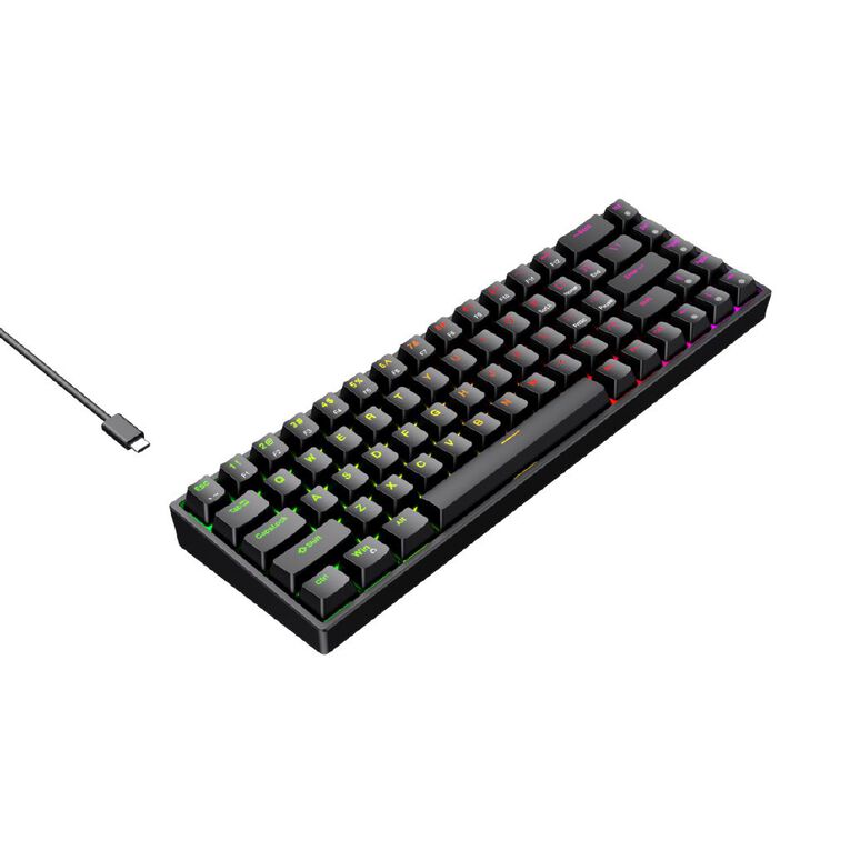 Playmax Mini Mechanical Gaming Keyboard Black, , hi-res