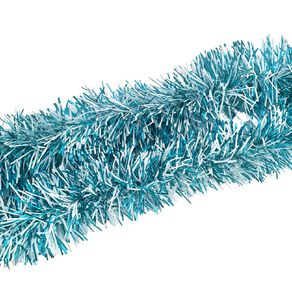Wonderland Tinsel Two Tone Blue/White 3m