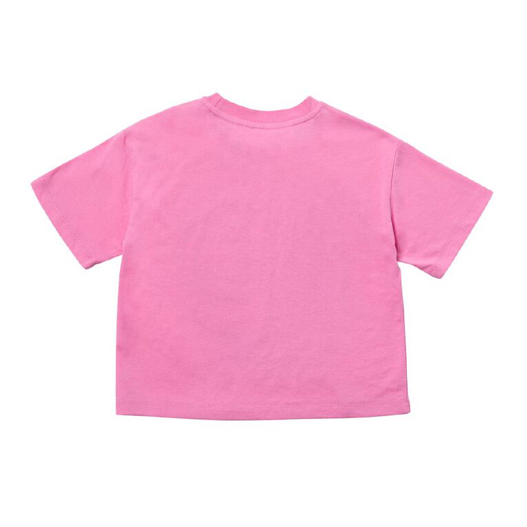 Peppa Pig Girls' Tee and Shorts Pyjama Set, Pink Mid, hi-res