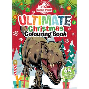 Jurassic World: Ultimate Christmas Colouring Book