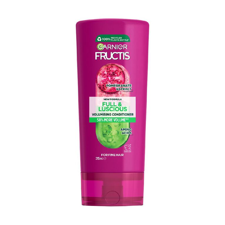 Garnier Fructis Full and Luscious Conditioner 315ml, , hi-res